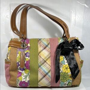 Relic Multicolor Patchwork Shoulder Bag